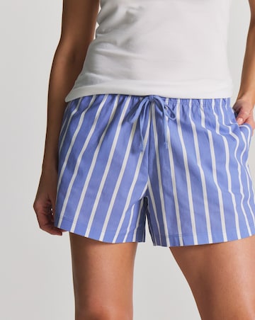 Pretty Secrets (2 Pack) Stripe Woven Pyjama Shorts