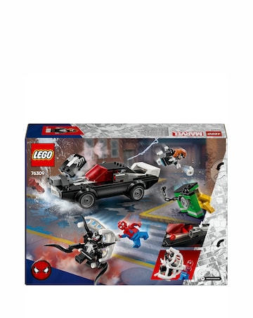 LEGO Marvel Spider-Man vs. Venom Muscle Car, Buildable Toy Vehicle 76309