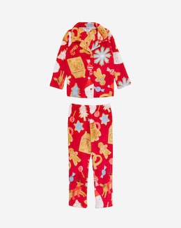 Pretty Secrets Christmas Fleece Matching Family Pyjamas Kids