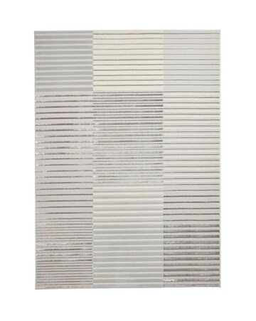 Think Rugs Apollo Modern Linear Rug - Blocks