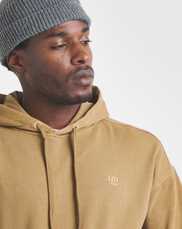 Union Garment Dyed Hoodie-Tan