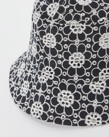 Floral Crochet Bucket Hat