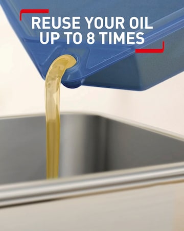 Tefal FR804040 3.5 Litre Stainless Steel Oleoclean Pro Deep Fryer