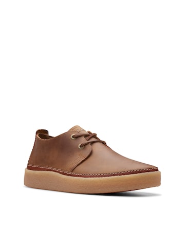 Clarks Clarkwood Low Shoe - Beeswax leather