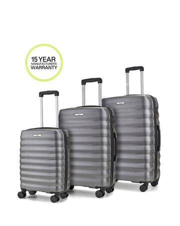 Rock Berlin 3pc Suitcase Set