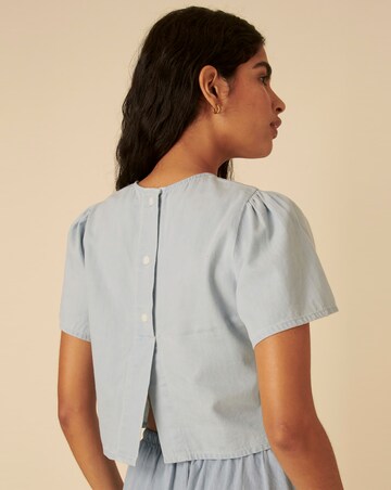 Nobody's Child Denim Ivy Top