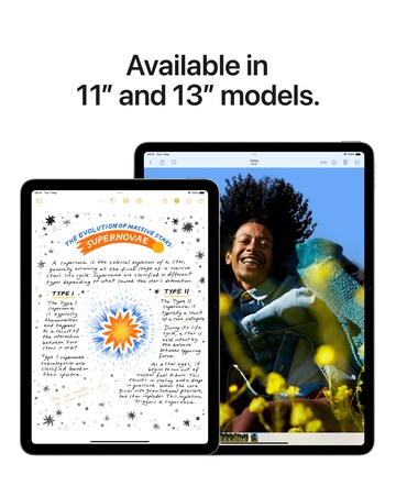 Apple iPad Air (M2, 2024) 11inch Wi-Fi 256GB - Starlight