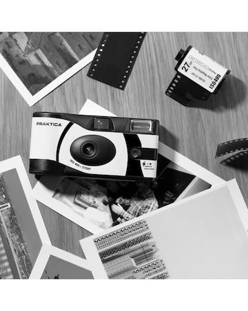 PRAKTICA Disposable Camera - Black & White - Pack of 2