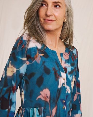 Julipa Button Through Jersey Midi Dress