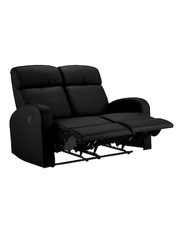 Ramsey Faux Leather Recliner 2 Seater Sofa