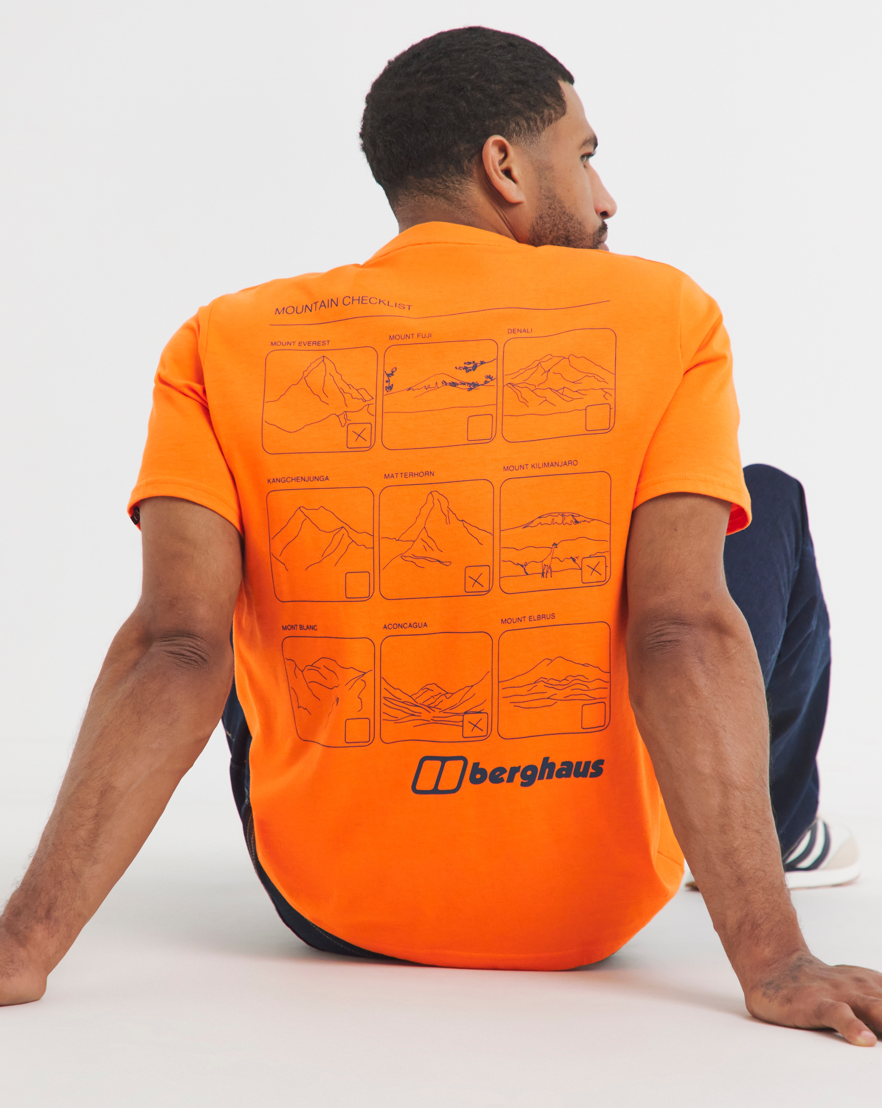 Berghaus Mountain Checklist Short Sleeve T-Shirt | JD Williams