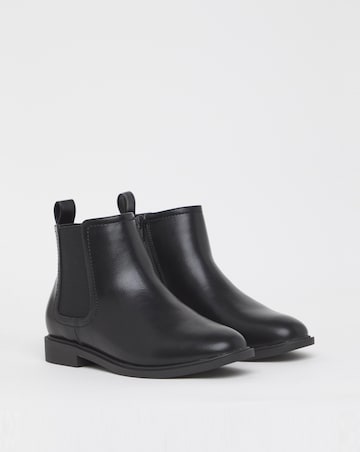 Bettina Classic Ankle Chelsea Boots - Wide Fit (E)