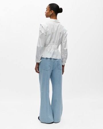 OBJECT Mid Waist Wide Leg Jean