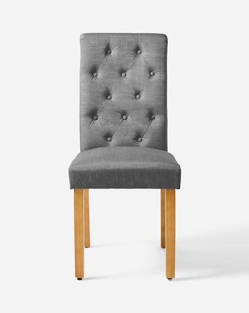 Dakota 4 Seater Dining Table with 4 Ava Button Back Chairs