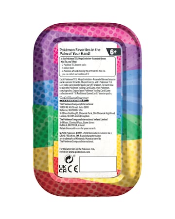 Pokemon TCG: Mega Evolution Ascended Heroes - Mini Tins - Riolu & Darumaka