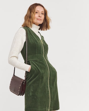 Joe Browns Confident Cord Pinafore Dress