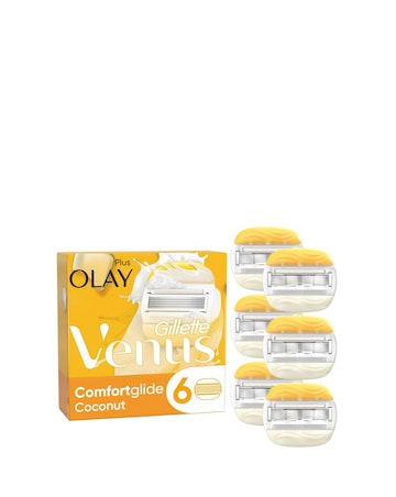 Venus Comfort Glide Coconut 6 Pack
