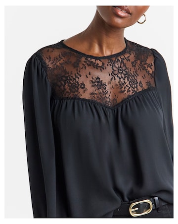 Lace Detail Blouse