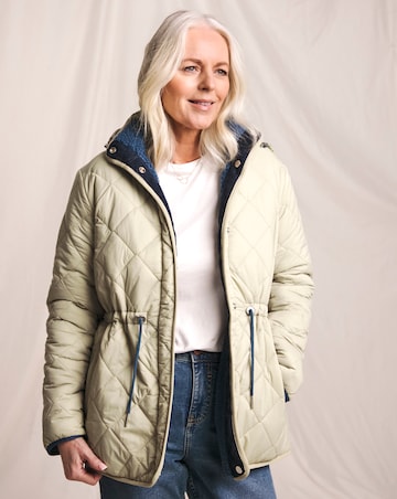 Julipa Reversible Fleece Quiled Coat