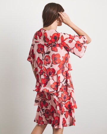 Joanna Hope Tiered Shift Dress