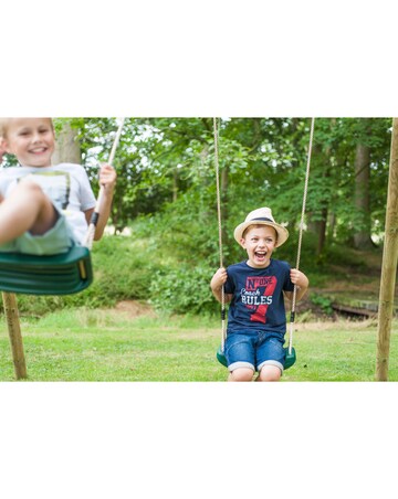 Plum Gibbon Wooden Swing Set