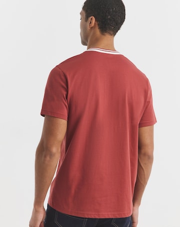 Ringer T-Shirt- Red