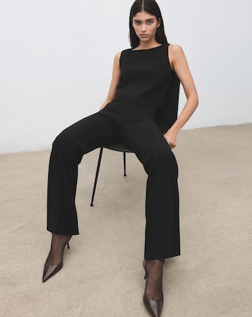 Mango High Waisted Suit Trouser
