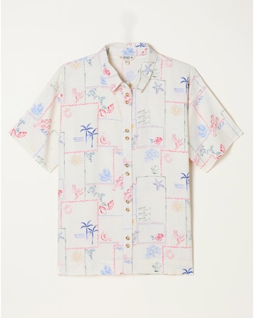 FatFace Kara Postcard Shirt