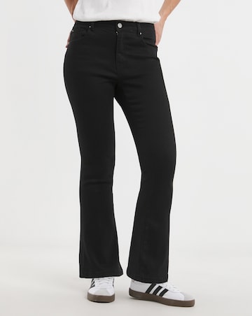 Black Kick Flare Jean