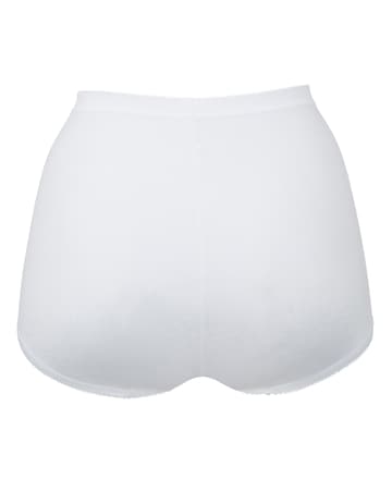Sloggi (3 Pack) Basic Maxi Cotton Knickers White/Black/Skin