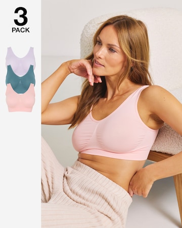 Pretty Secrets (3 Pack) Comfort Tops Lilac Multi