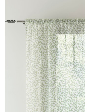 Willow Leaf Print Voile