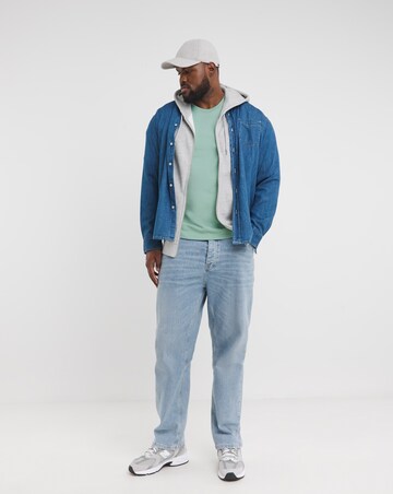 Pure Cotton Crew Neck T-Shirt- Sage