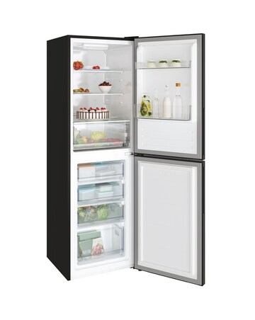 Candy CCT3L517EBK-1 175cm Low Frost Fridge Freezer Black + Install