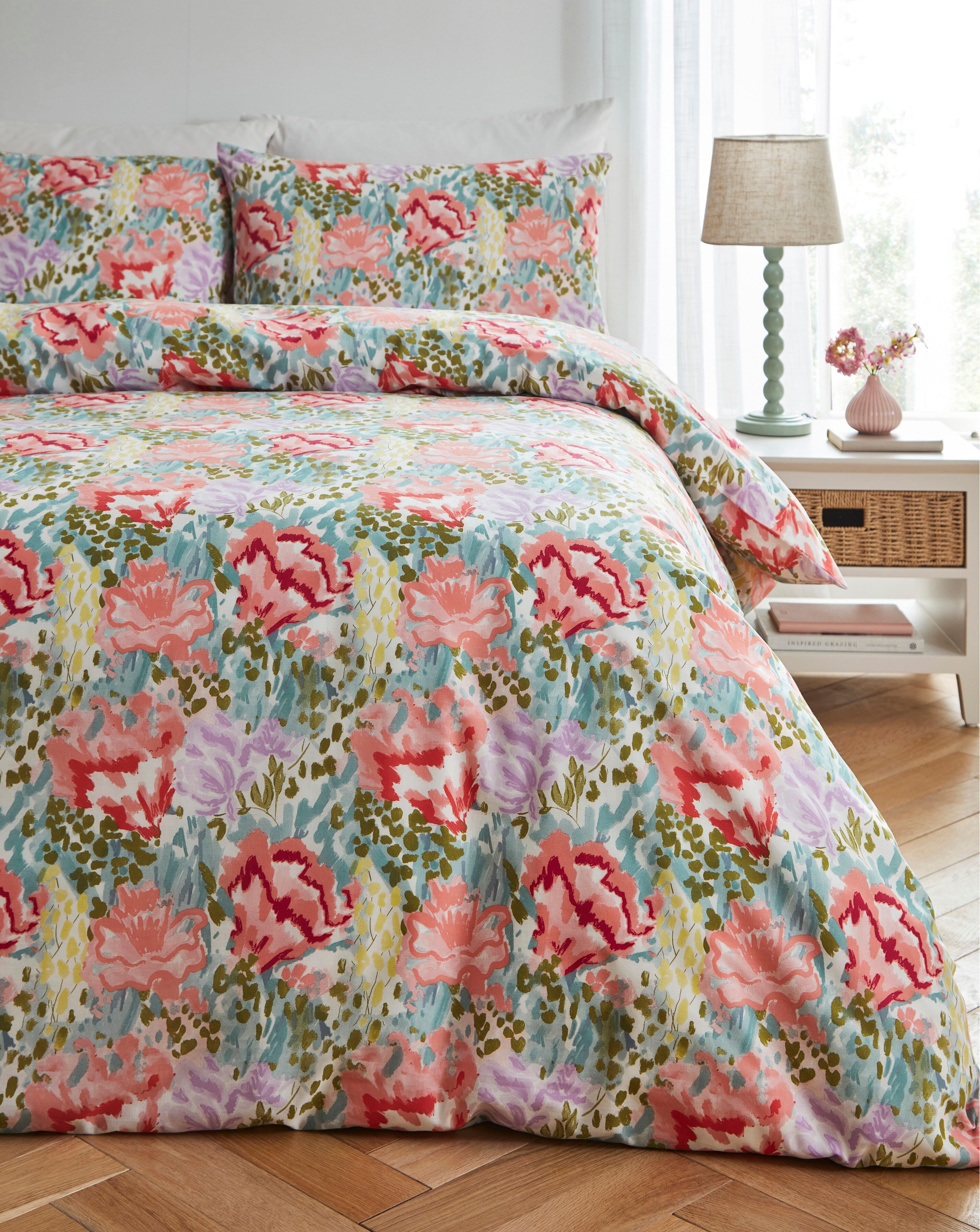 Julipa Elsie Floral Duvet Cover Set