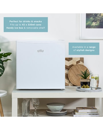 Kuhla KTTF0E4W White Table Top Fridge