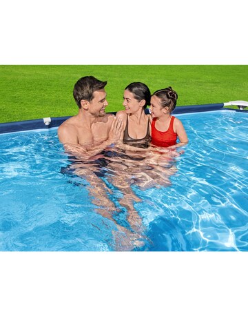 Bestway 9ft 10in Steel Pro Rectangular Pool Set