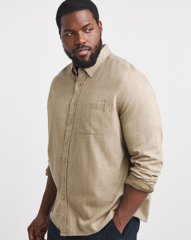 Pure Cotton Flannel Shirt