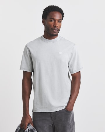 Union Garment Dyed T-Shirt-Grey