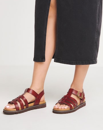 Heavenly Feet Saltwater Fisherman Sandals Wide Fit