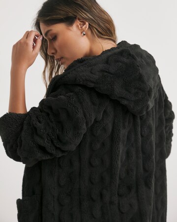 Pretty Secrets Oversized Fleece Lounge Cardigan