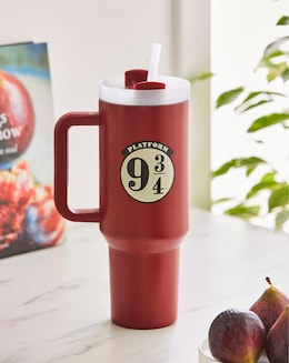 Harry Potter 'Platform 9 &amp; 3/4' 1200ml Tumbler &amp; Straw