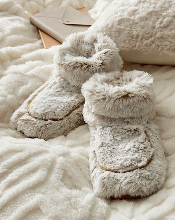 Warmies Marshmallow Boots - Beige