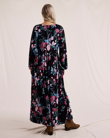 Julipa Button Through Jersey Midi Dress