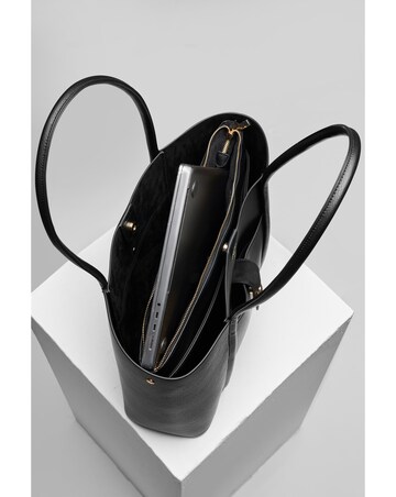 Luella Grey Lilibet Black Laptop Tote