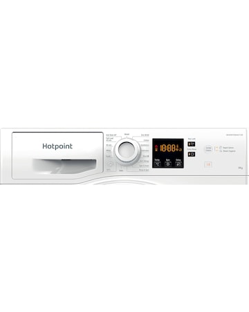 Hotpoint NSWM 864CWUKN, 8kg, 1600rpm Washing Machine - White + install