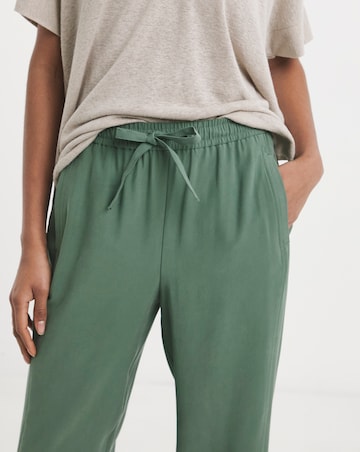 Khaki Soft Utility Pull On Trouser
