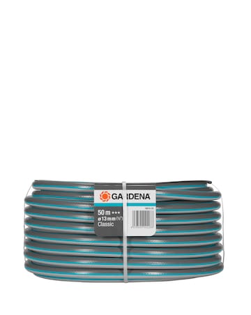 Gardena 50m Classic Hose Starter Set with Connector
