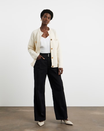 Joanna Hope Boucle Knit Cardigan