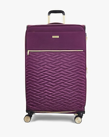 Rock Sloane Large Suitcase - Purple